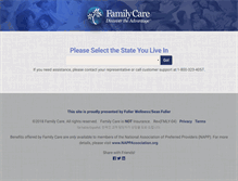 Tablet Screenshot of fuller.familycarecard.com